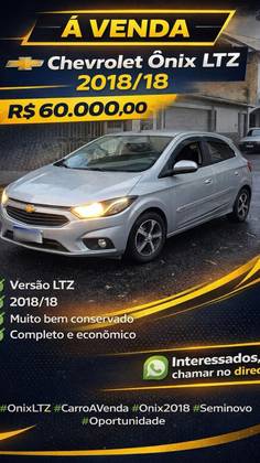 CHEVROLET ONIX 1.4 MPFI LTZ 8V FLEX 4P MANUAL